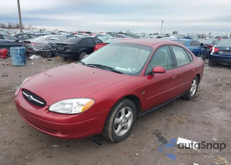 2000 Ford Taurus Ses z USA, uszkodzony, nr VIN 1FAFP55S9YA216664